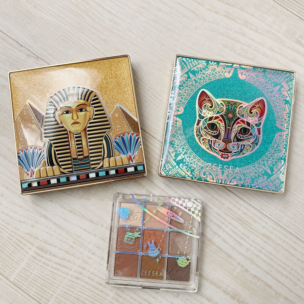 イメージ「マヤ」 アイシャドウパレット/ZEESEA/アイシャドウパレットを使ったクチコミ（3枚目）