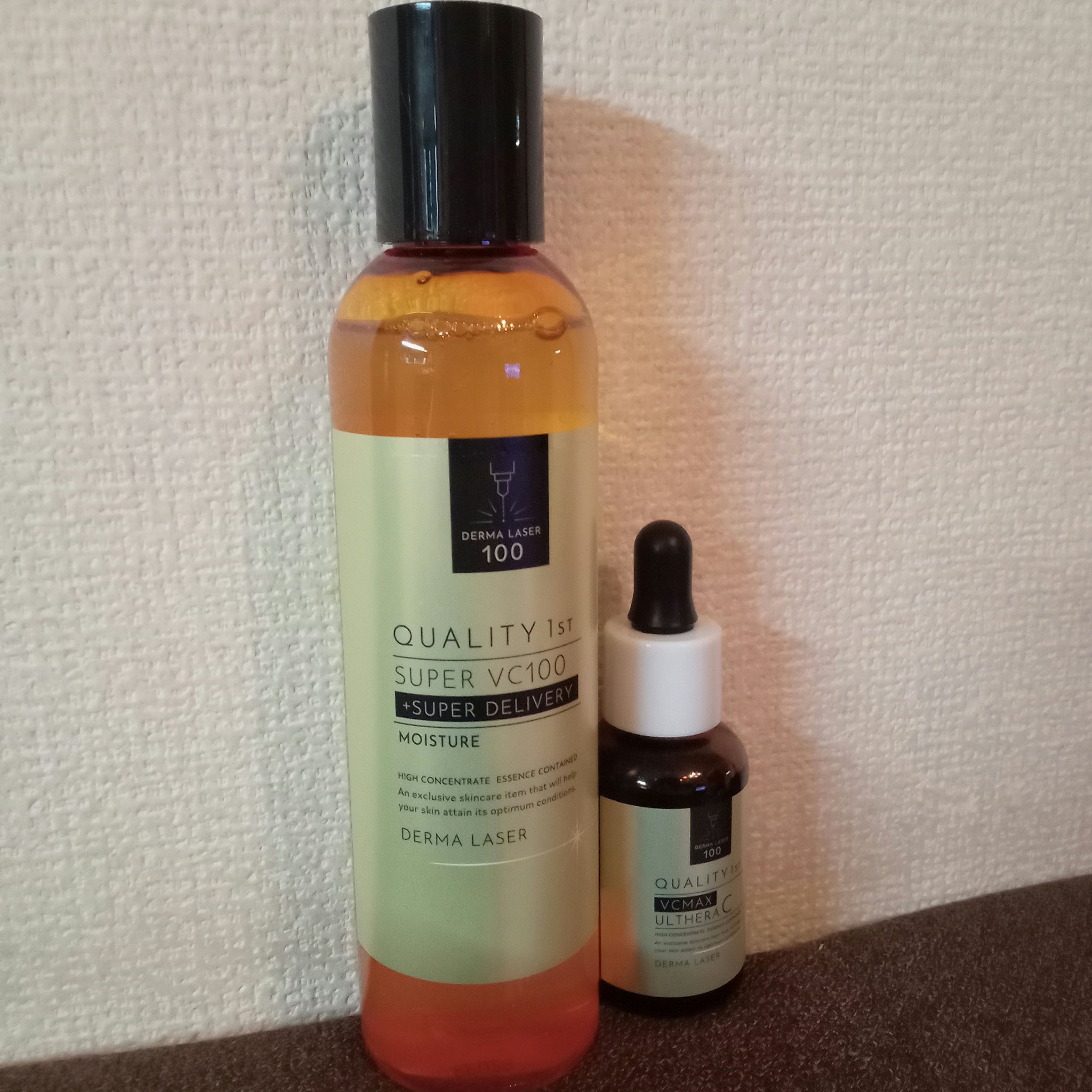 ダーマレーザー スーパーVC100ローション（しっとり）/クオリティファースト/化粧水を使ったクチコミ（2枚目）