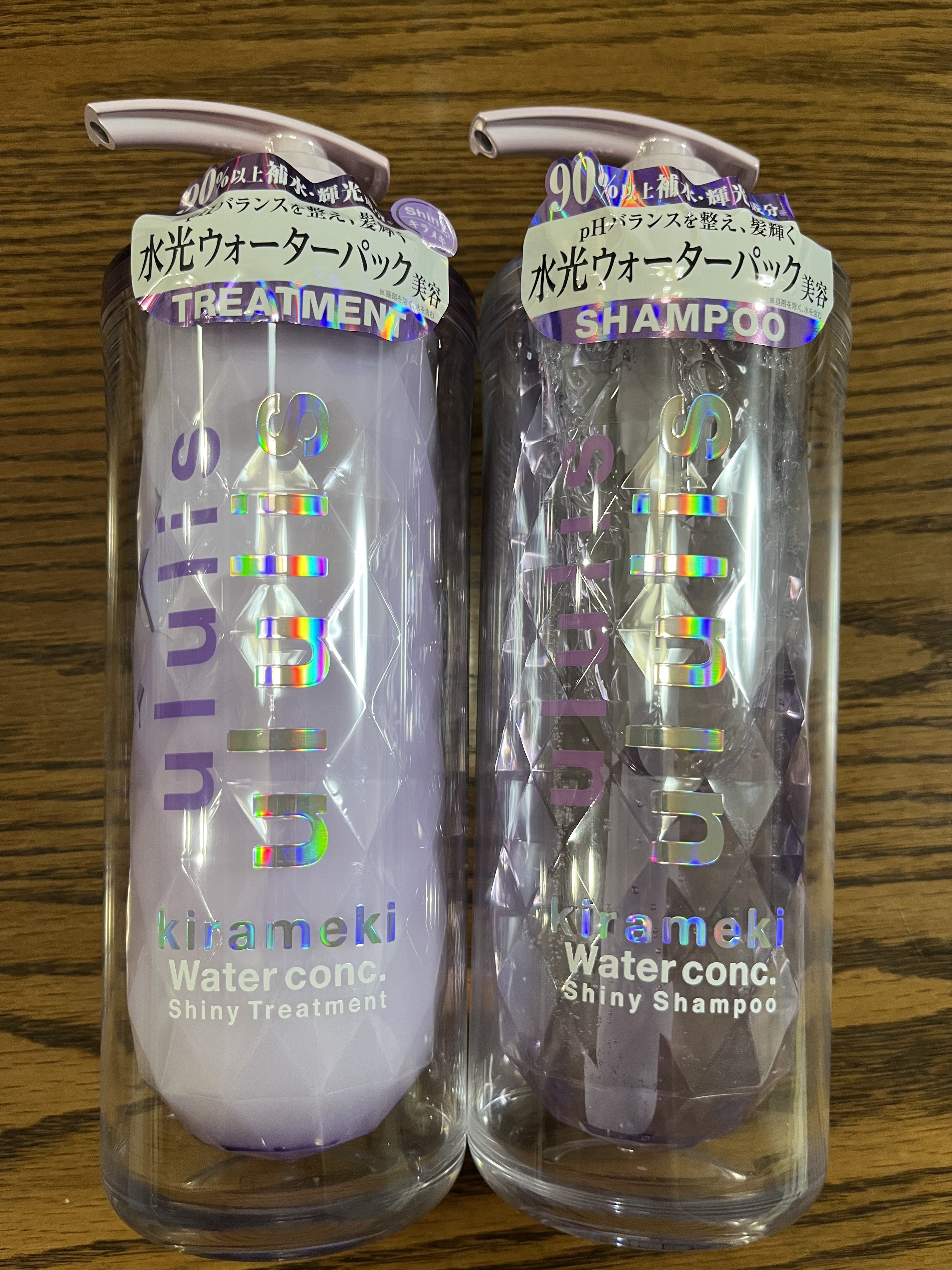 キラメキ ウォーターコンク シャイニー シャンプー/ヘアトリートメント/ululis/市販シャンプーを使ったクチコミ（1枚目）