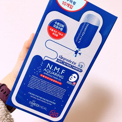 N.M.FアクアアンプルマスクJEX/MEDIHEAL/シートマスク・パックを使ったクチコミ(1枚目)