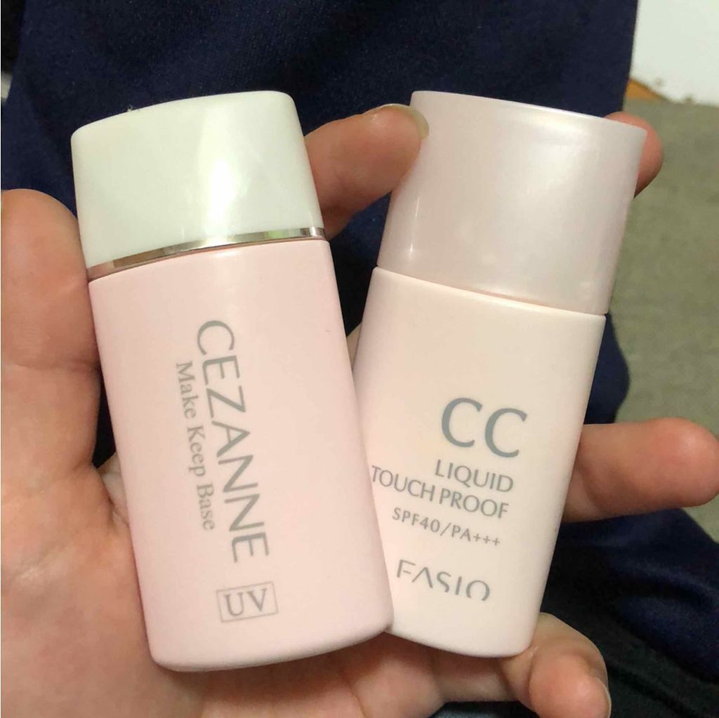 皮脂テカリ防止下地/CEZANNE/化粧下地を使ったクチコミ（1枚目）