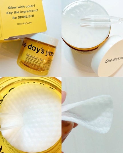 ヘルプミー! ハニーCパッド/One-day's you/トナーパッドを使ったクチコミ(4枚目)