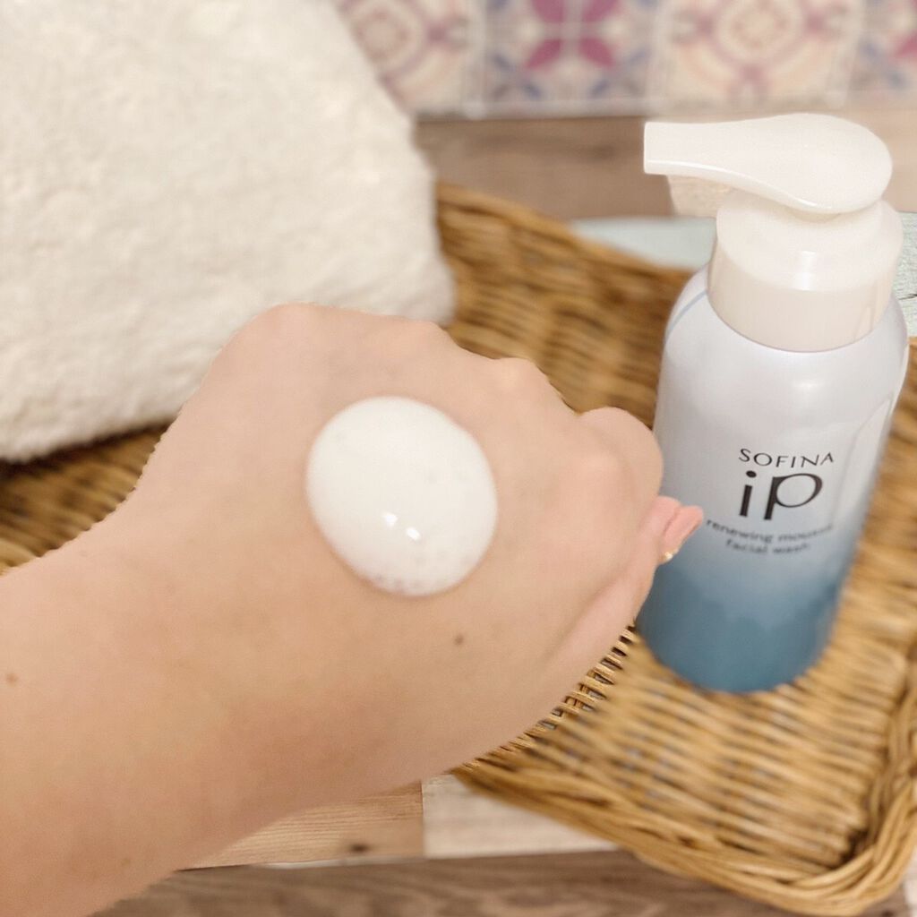 ソフィーナ iP リニュー ムース ウォッシュ/SOFINA iP/泡洗顔を使ったクチコミ（3枚目）
