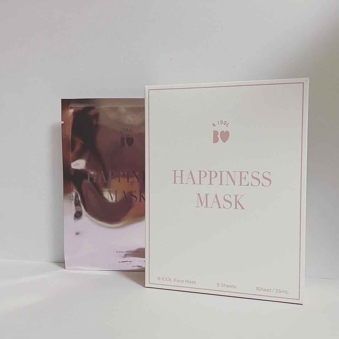 ルーティンマスク(ハピネスマスク)/b idol/シートマスク・パックを使ったクチコミ（2枚目）