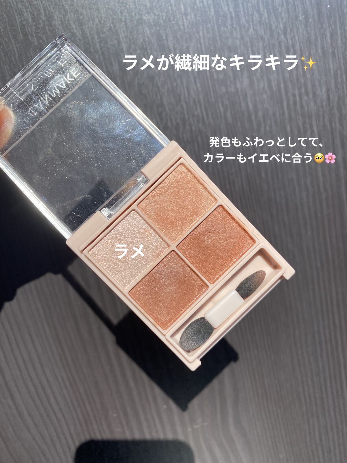 シルキースフレアイズ（マットタイプ）/キャンメイク/アイシャドウパレットを使ったクチコミ（2枚目）