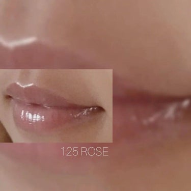 リップ グラッセ ハイドレーティング バームグロス 125 ROSE/ローラ メルシエ/リップグロスを使ったクチコミ（3枚目）