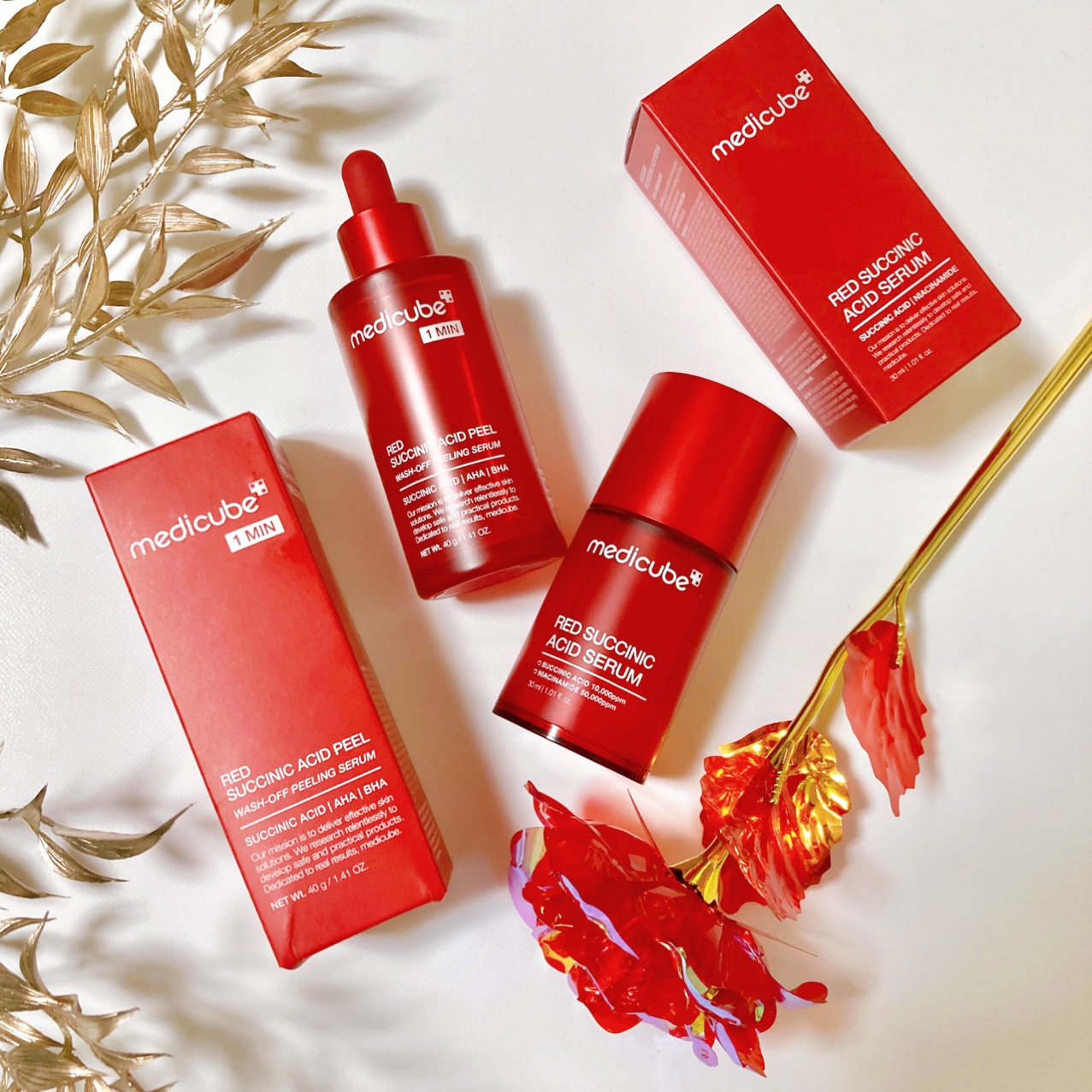 レッドアクネピーリングセラム/MEDICUBE/美容液を使ったクチコミ（1枚目）