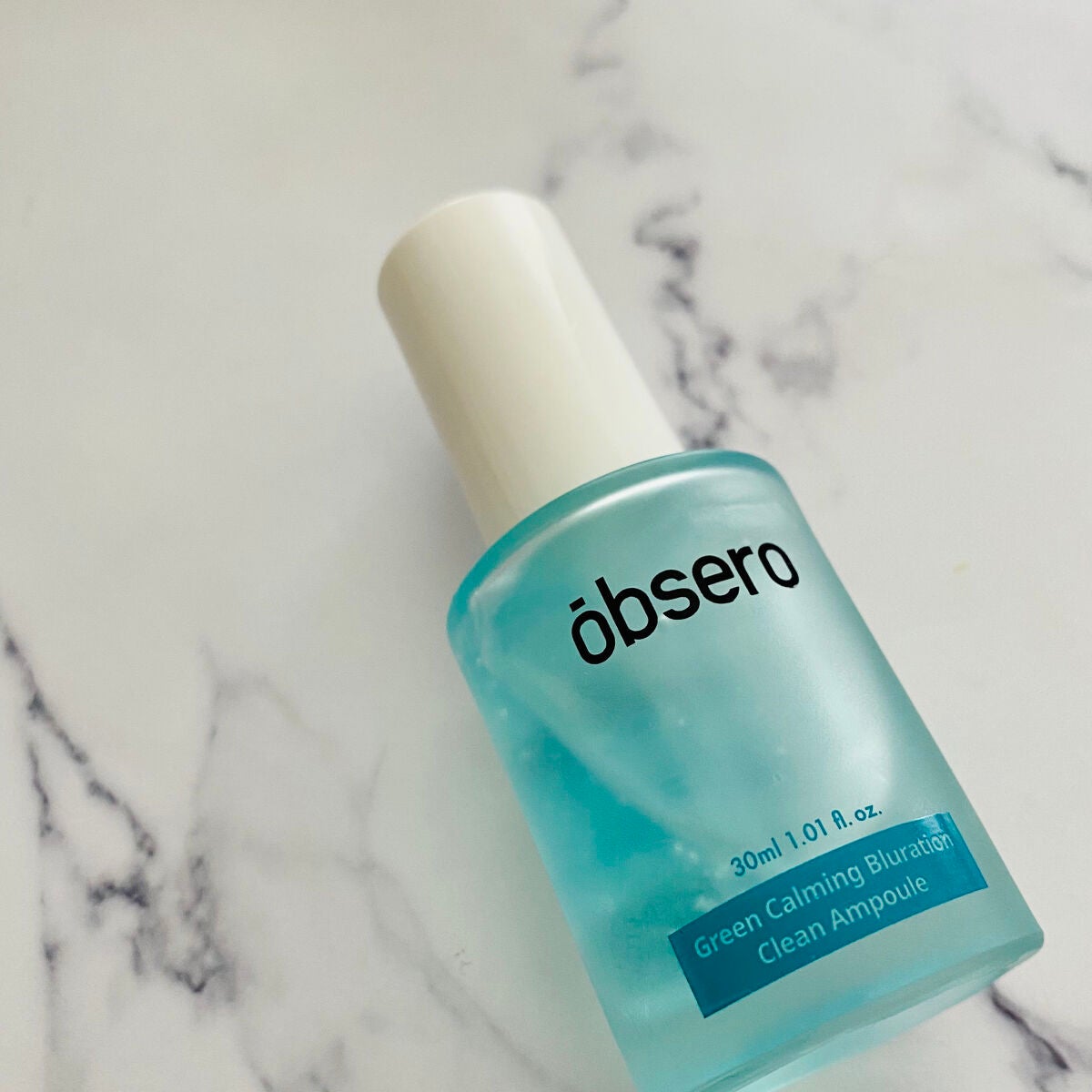 グリーンカーミングブルーレーションクリーンアンプル/obsero/美容液を使ったクチコミ(2枚目)