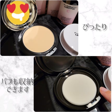 ライトフル C3 ナチュラル シルク パウダーファンデーション NC25/M・A・C/パウダーファンデーションの画像