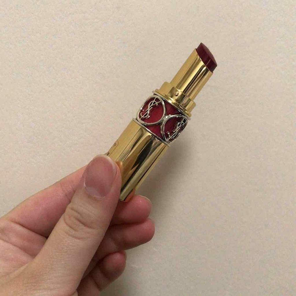 ルージュ ヴォリュプテ シャイン/YVES SAINT LAURENT BEAUTE/口紅を使ったクチコミ(1枚目)