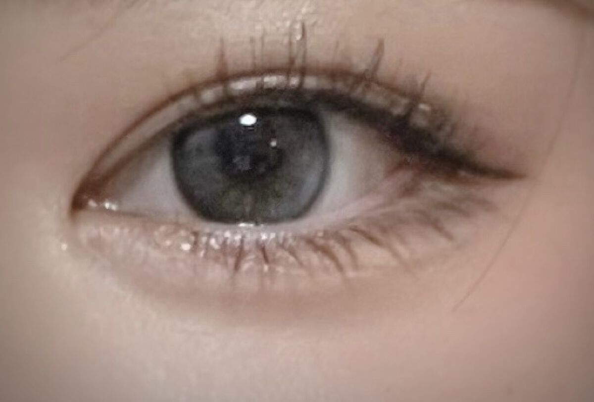 描くふたえアイライナー/CEZANNE/リキッドアイライナーを使ったクチコミ（2枚目）