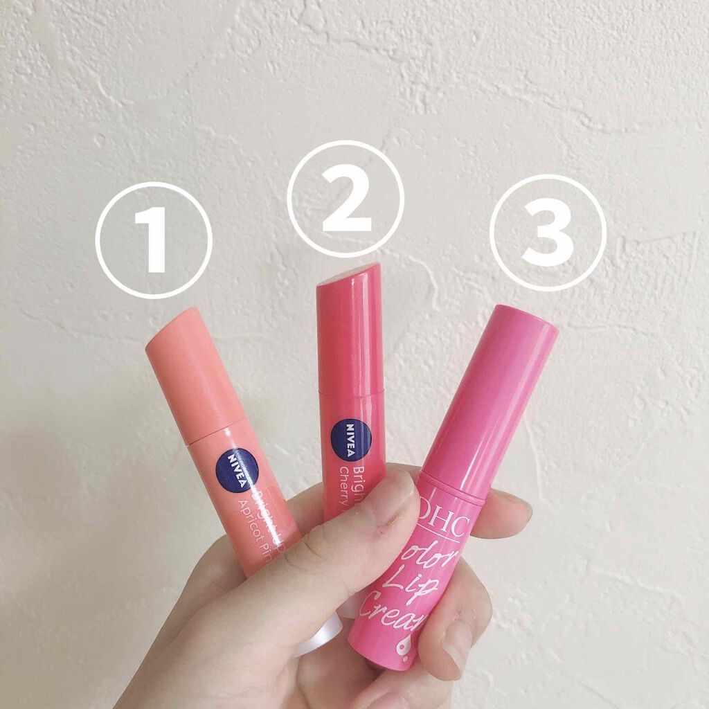 モイストピュアカラーリップ/ニベア/リップクリームを使ったクチコミ（2枚目）