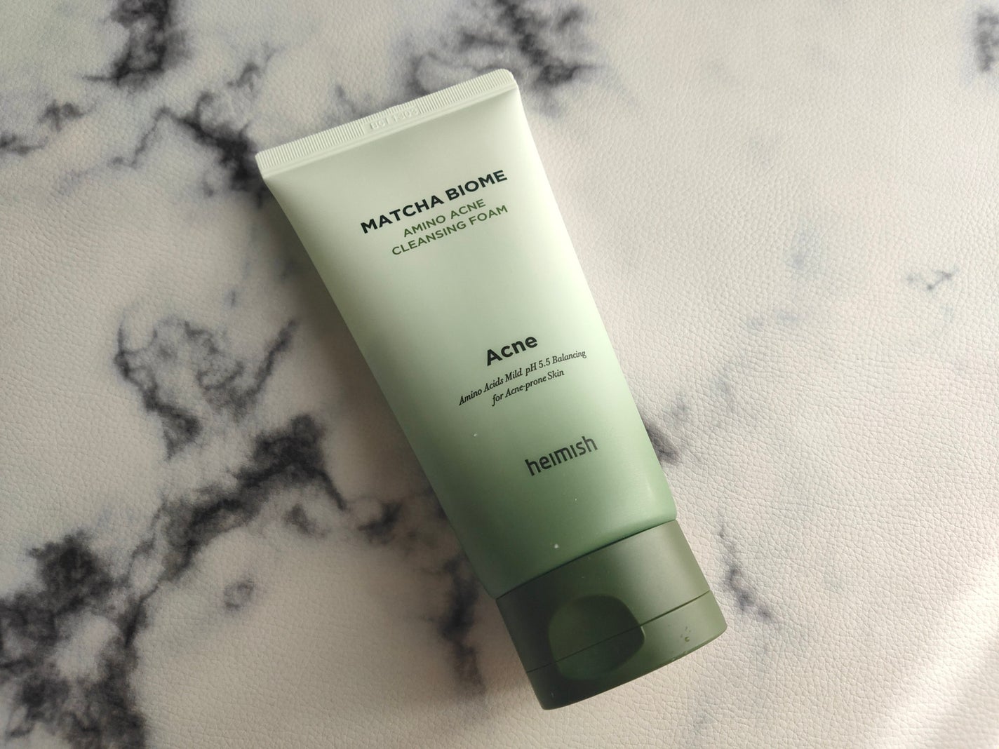 抹茶バイオーム アミノアクネ クレンジングフォーム/heimish/クレンジングクリームを使ったクチコミ(1枚目)