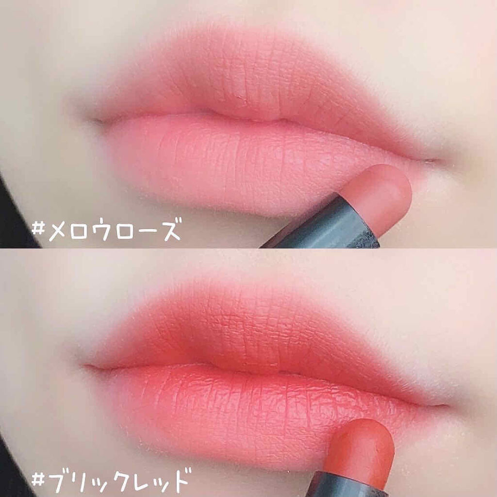 LASTING SMOOTH LIPSTICK(ラスティングスムースリップスティック) メロウローズ/iLLO/口紅を使ったクチコミ（2枚目）