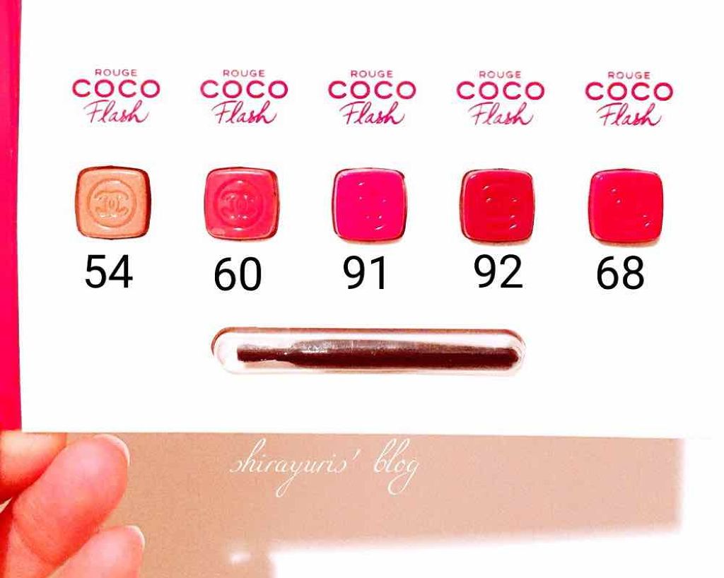 ルージュ ココ フラッシュ/CHANEL/口紅を使ったクチコミ（2枚目）