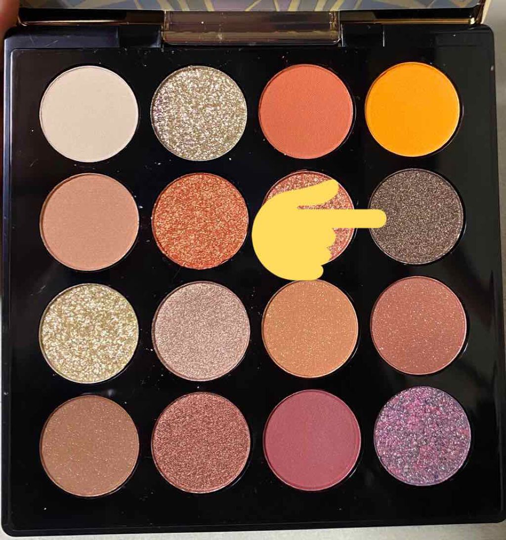 大英博物館 エジプトシリーズ アイシャドウパレット/ZEESEA/アイシャドウパレットを使ったクチコミ(3枚目)