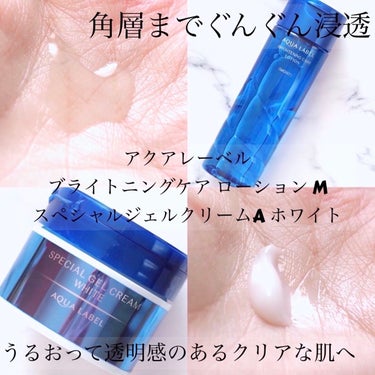 ブライトニングケア ローション M（医薬部外品）/アクアレーベル/化粧水を使ったクチコミ（1枚目）