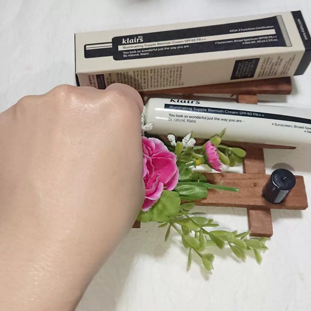 イルミネーティングサプルブレミッシュクリーム(40ml)/Klairs/化粧下地を使ったクチコミ(4枚目)