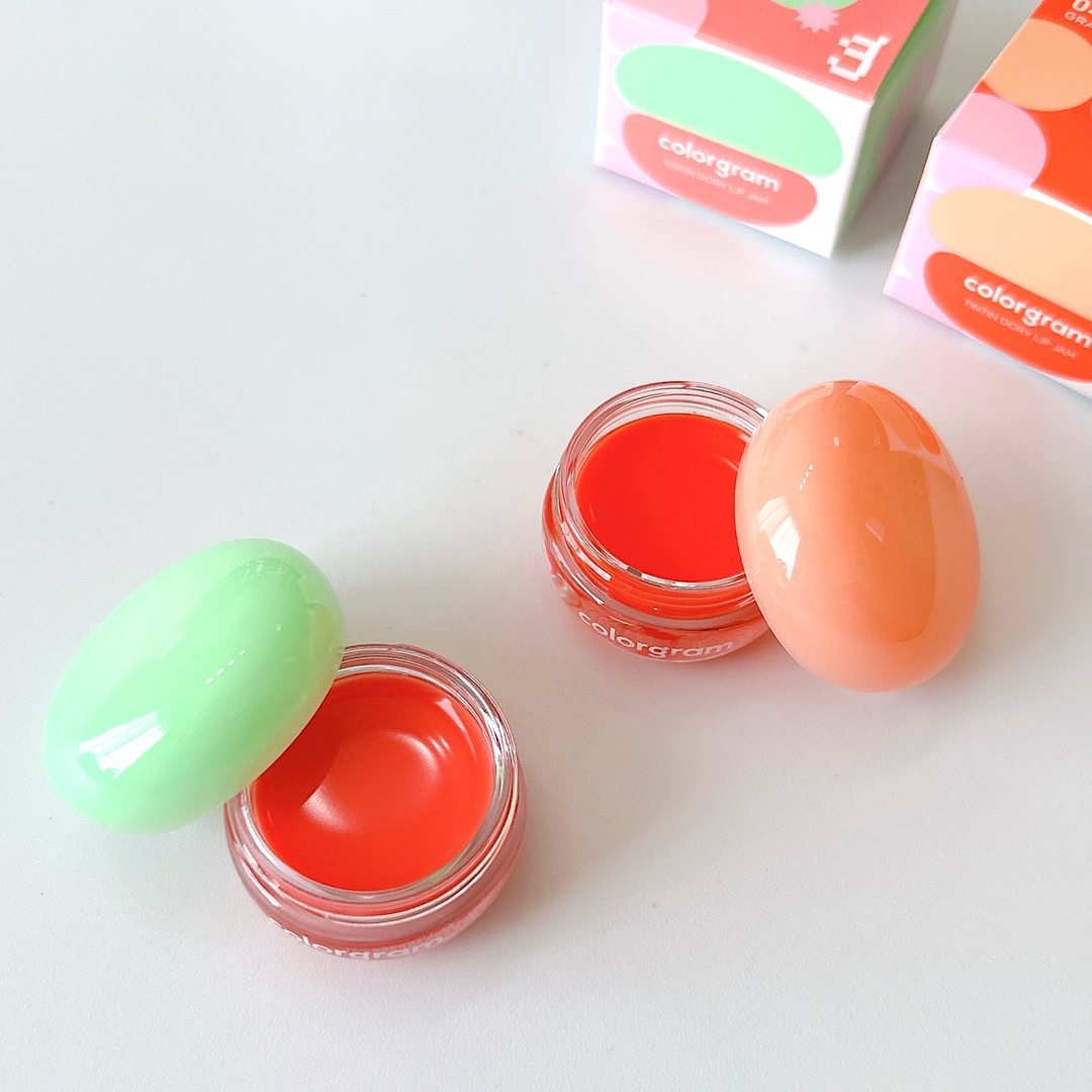 ティントリージャム 03.ピーチ/Colorgram/リップティントを使ったクチコミ（2枚目）