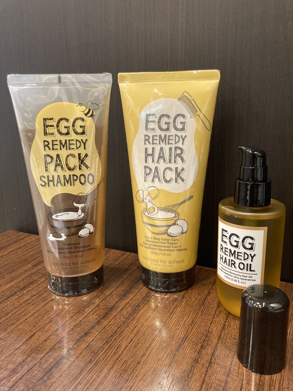 エッグレミディヘアパック/too cool for school/ヘアマスク・ヘアパックを使ったクチコミ（1枚目）