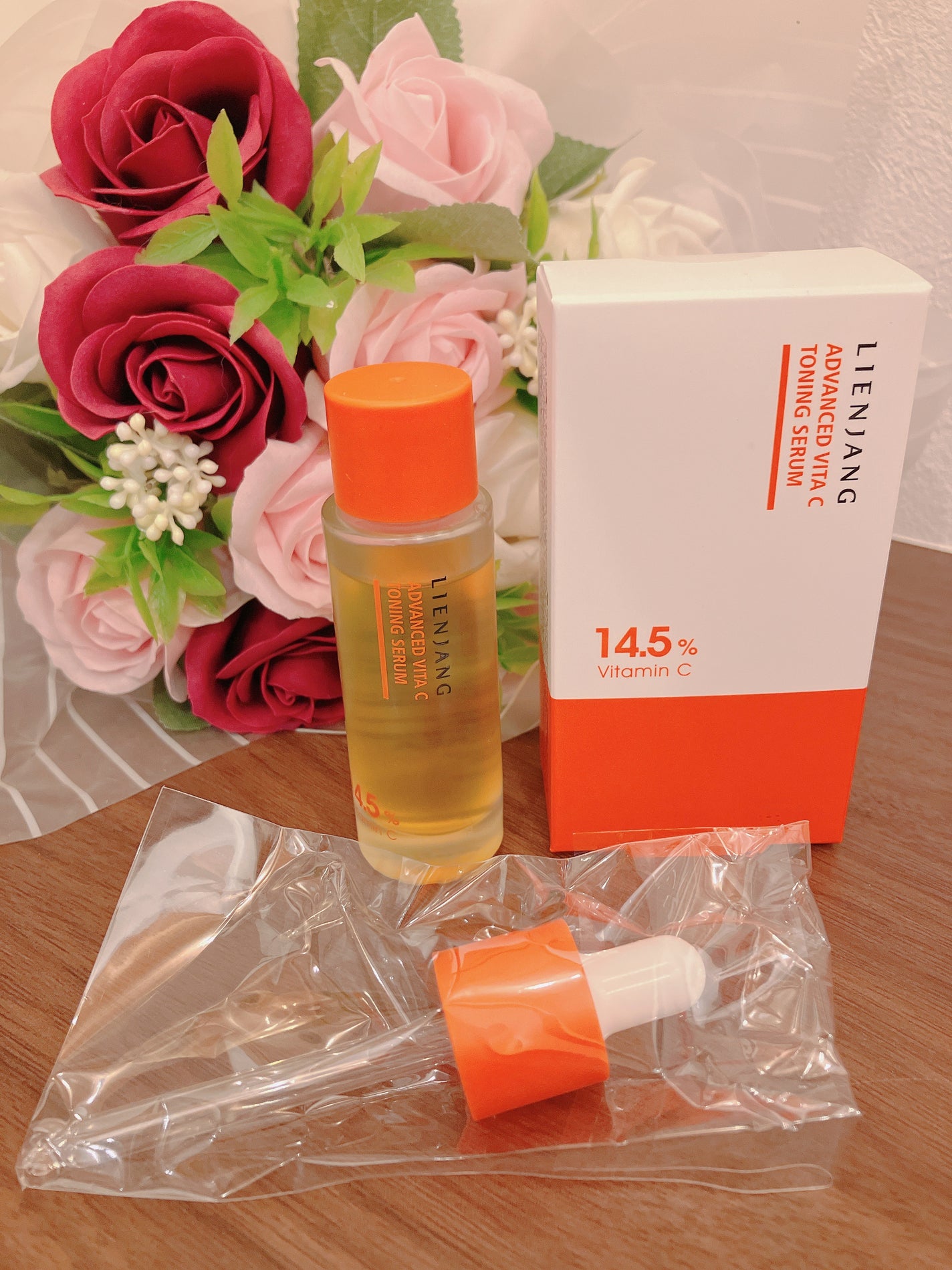 アドバンスド ビタC トーニング セラム14.5/リエンジャン/美容液を使ったクチコミ(6枚目)