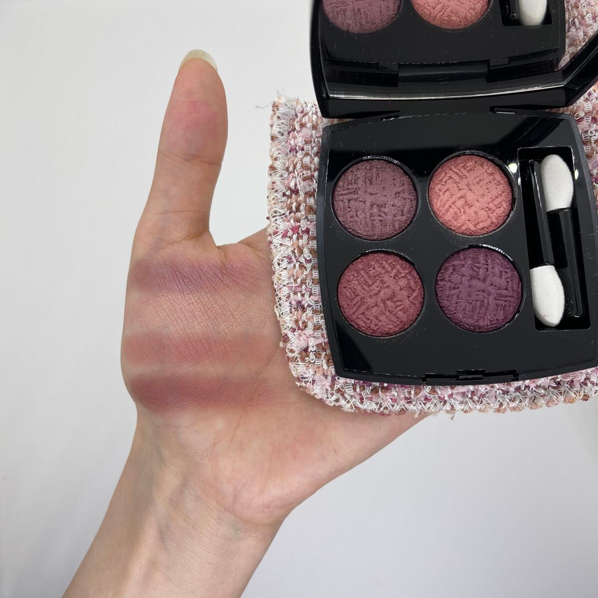 レ キャトル オンブル ツイード/CHANEL/アイシャドウパレットを使ったクチコミ(5枚目)