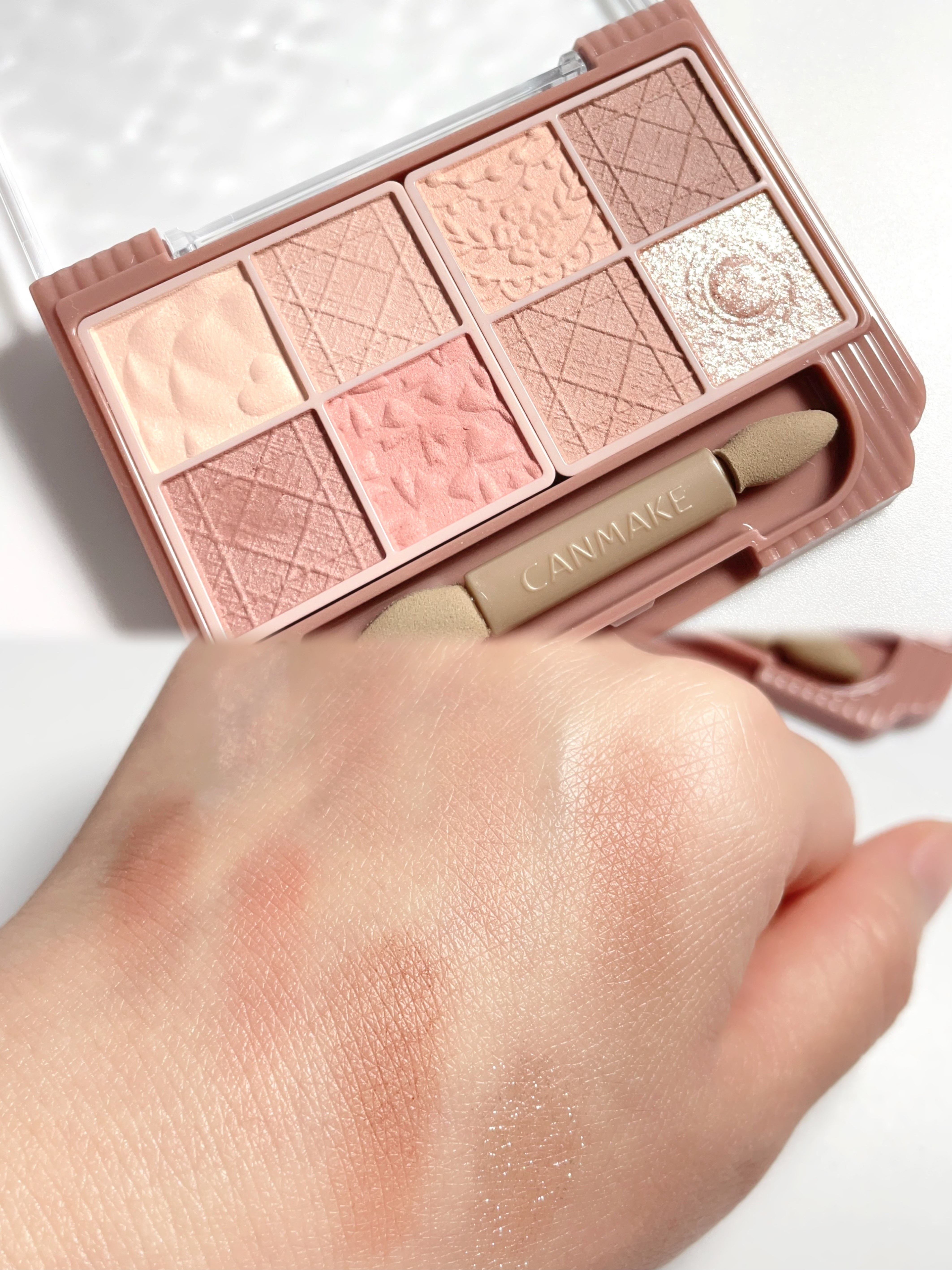 プティパレットアイズ（マットタイプ）/キャンメイク/パウダーアイシャドウを使ったクチコミ（2枚目）