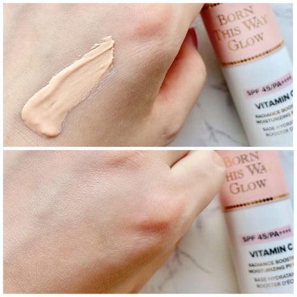 ボーン ディス ウェイ グロウ モイスチュアライジング メイクアップ プライマー/Too Faced/化粧下地を使ったクチコミ(3枚目)