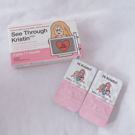 See Through Kristin/Hapa kristin/カラーコンタクトレンズを使ったクチコミ(7枚目)