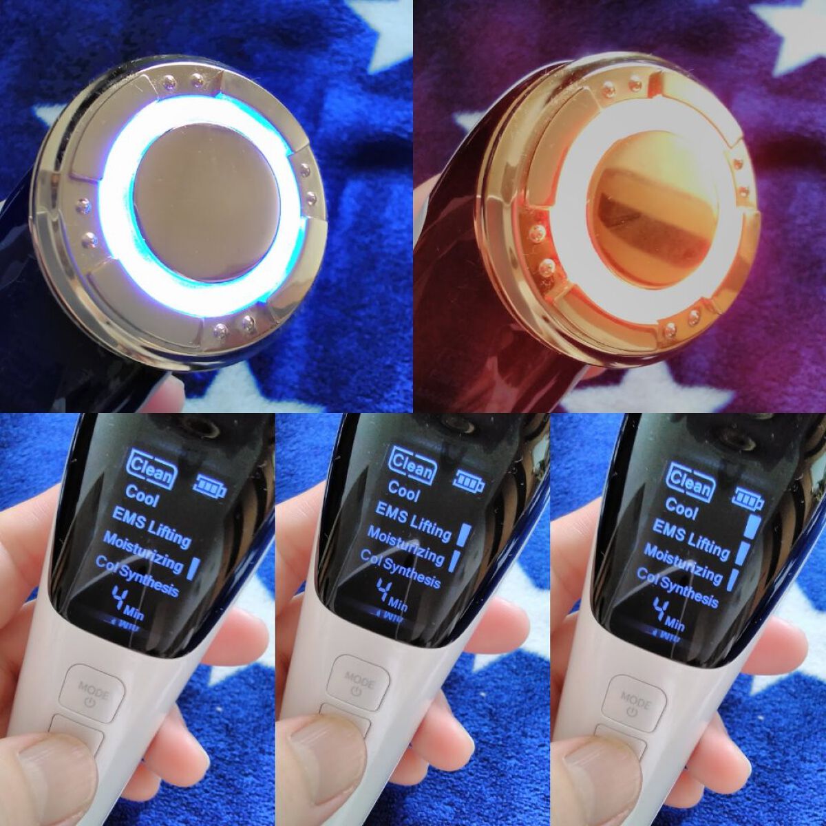 多機能温冷美顔器/ANLAN/美顔器・マッサージを使ったクチコミ（3枚目）