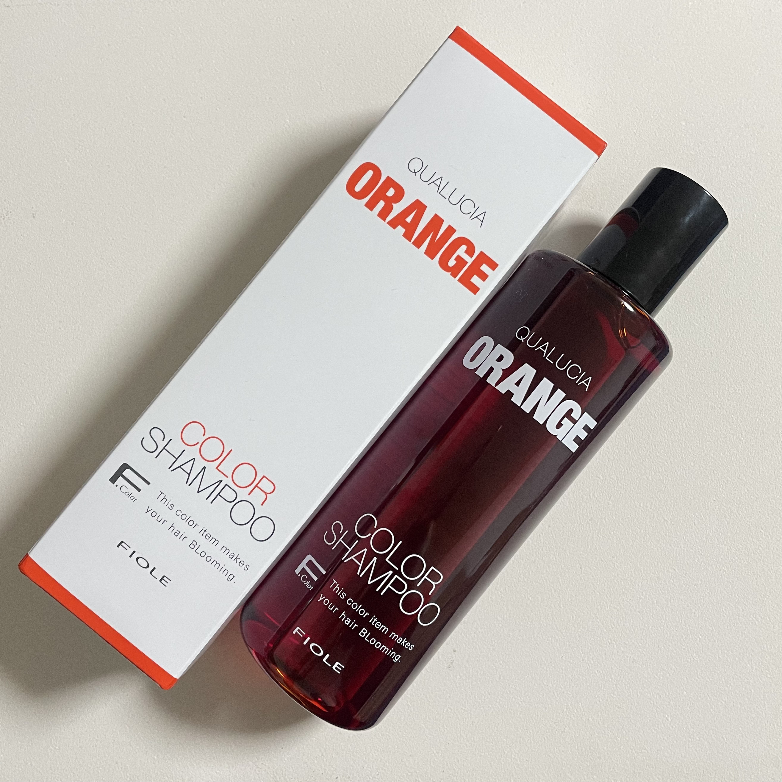 クオルシア カラーシャンプー/クオルシア/市販シャンプーを使ったクチコミ（2枚目）