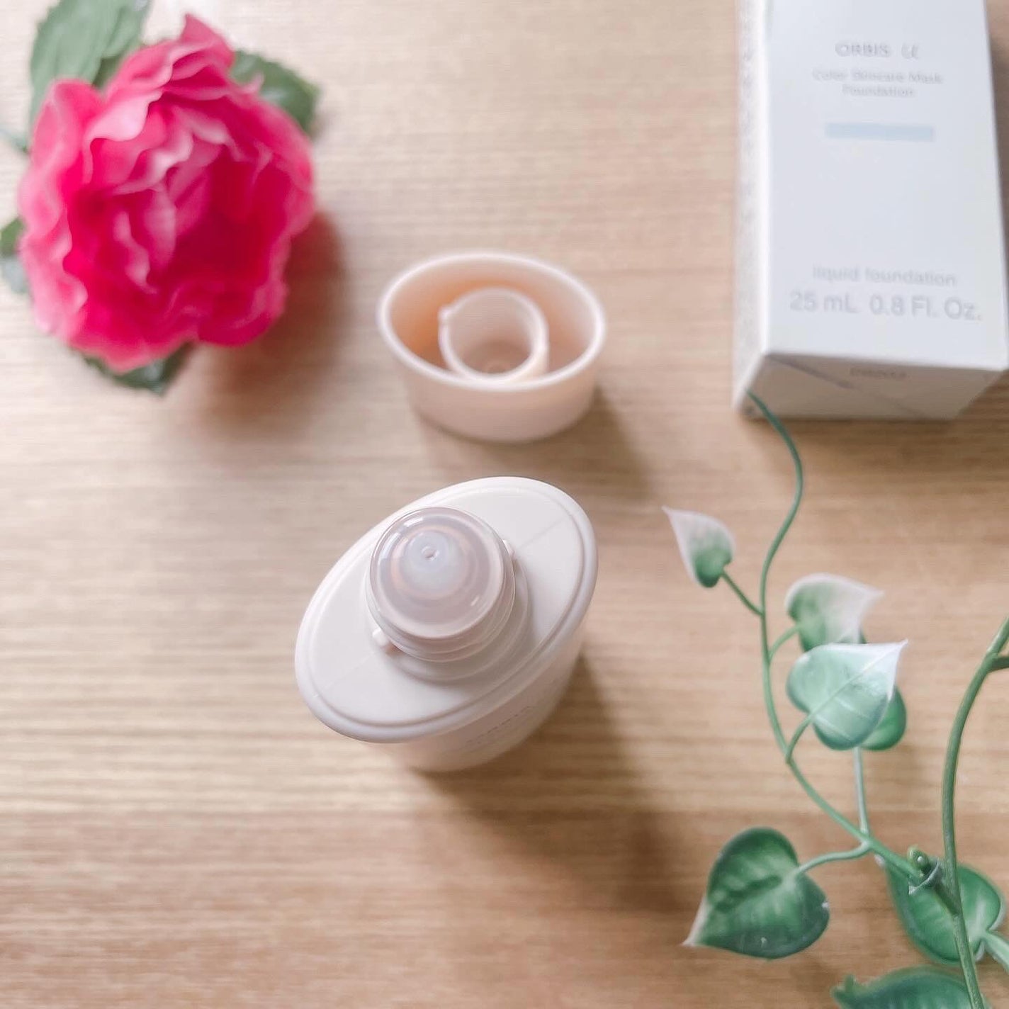 オルビスユー カラースキンケアマスク ファンデーション/オルビス/リキッドファンデーションを使ったクチコミ(3枚目)