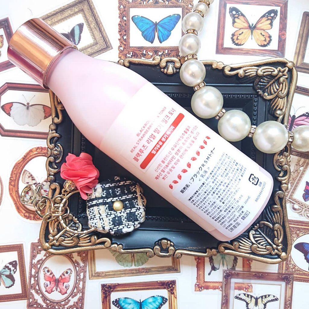 ベリーミルクトナー/BLACK ROUGE/化粧水を使ったクチコミ（2枚目）