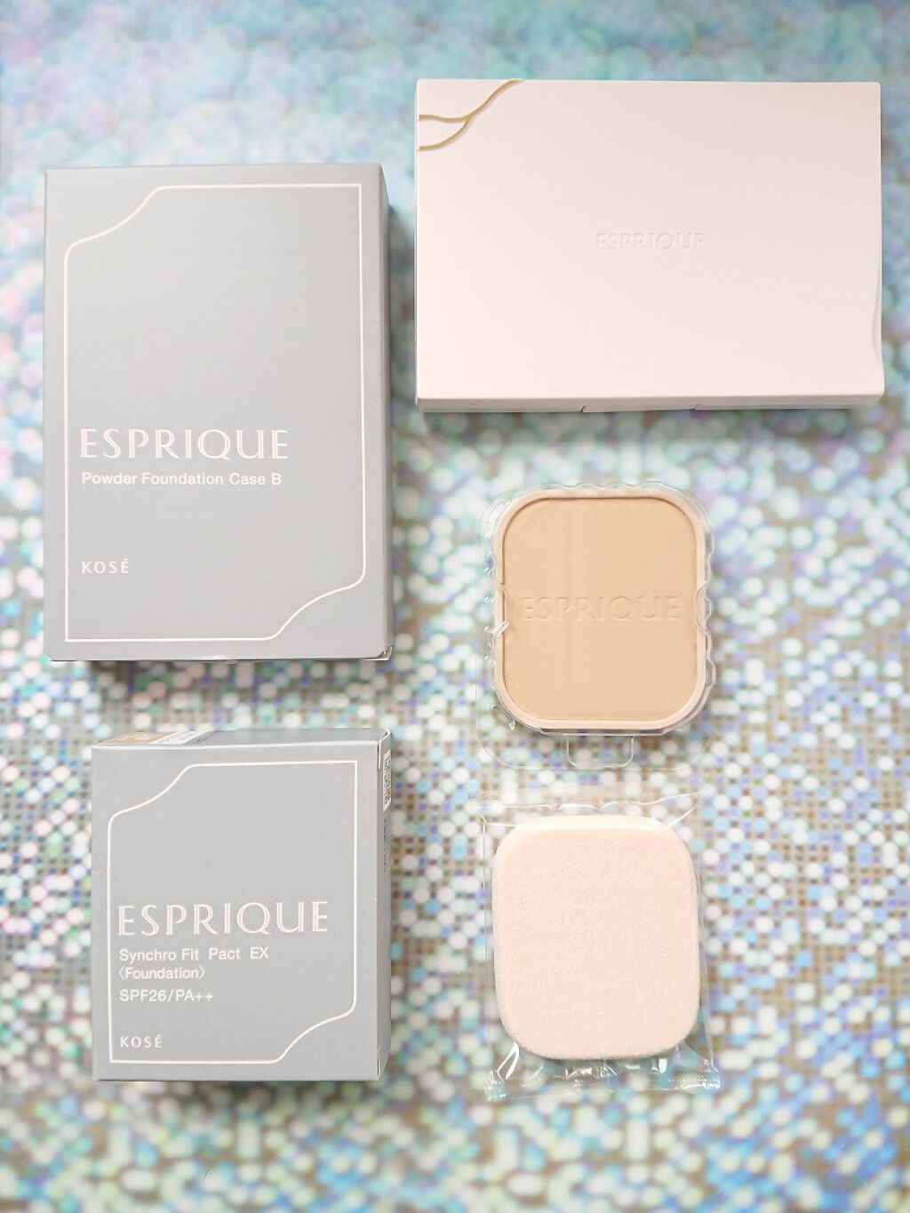 シンクロフィット パクト EX/ESPRIQUE/パウダーファンデーションを使ったクチコミ（1枚目）