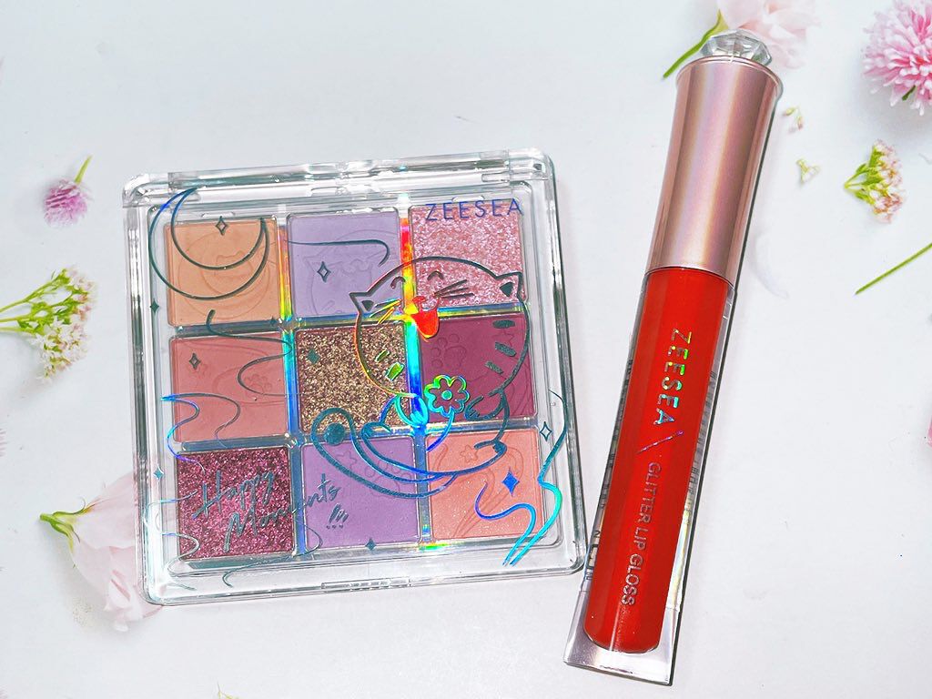 アンチグラビティネビュラ リップグロス/ZEESEA/リップグロスを使ったクチコミ（2枚目）