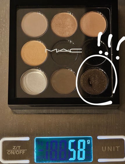 スモール アイシャドウ×9/M・A・C/アイシャドウパレットを使ったクチコミ(1枚目)