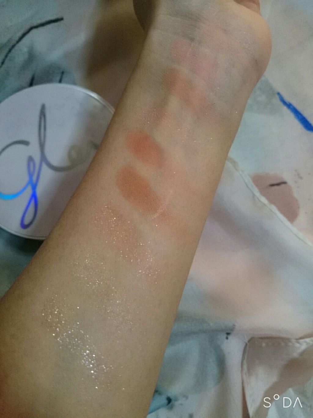 グロウエディションカラーフィルターシャドウパレット/MISSHA/アイシャドウパレットを使ったクチコミ(3枚目)