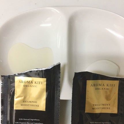 オーガニックシャンプー/トリートメント<モイストシャイン> トリートメント/AROMA KIFI/シャンプー・コンディショナーを使ったクチコミ(1枚目)