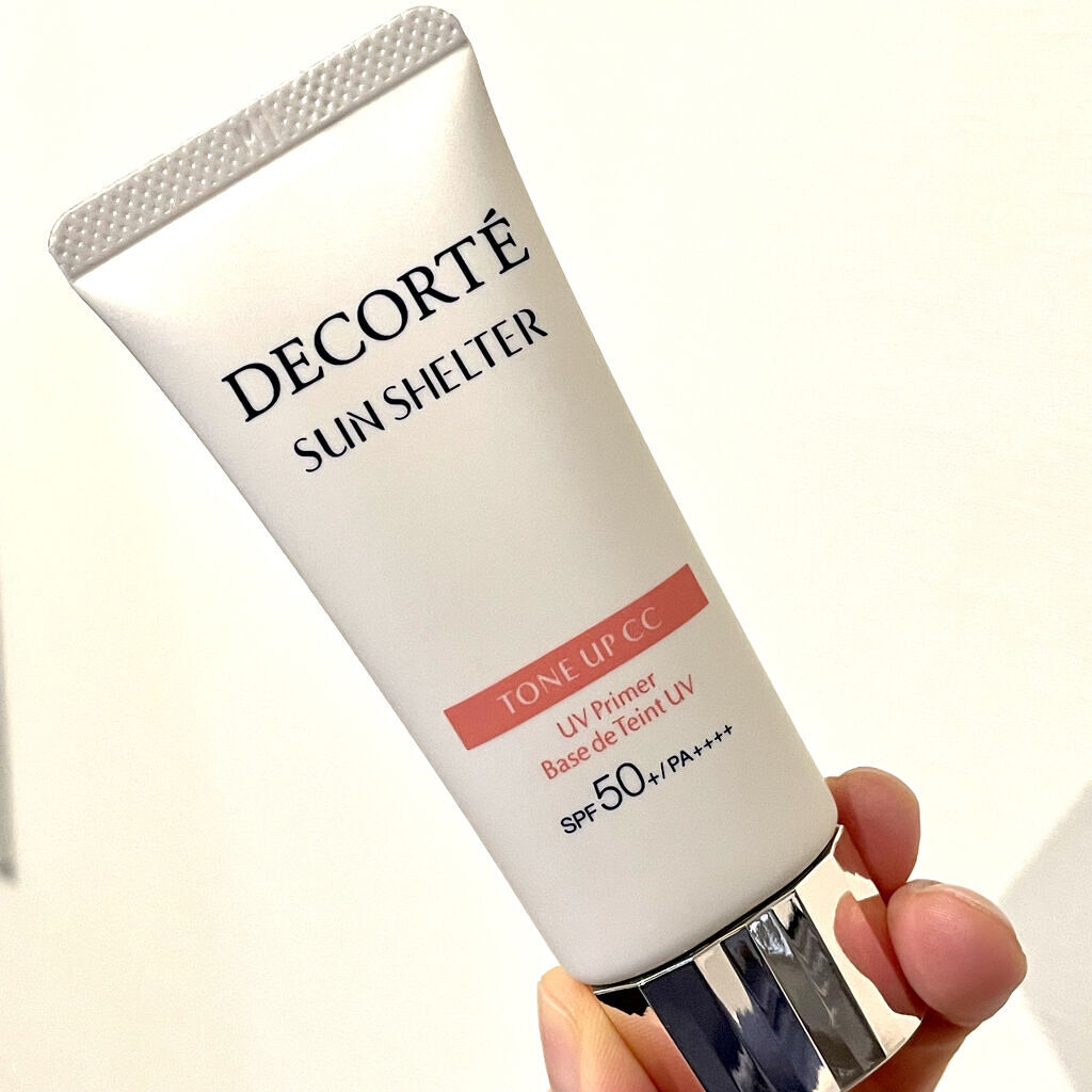 サンシェルター トーンアップCC/DECORTÉ/CCクリームを使ったクチコミ（2枚目）