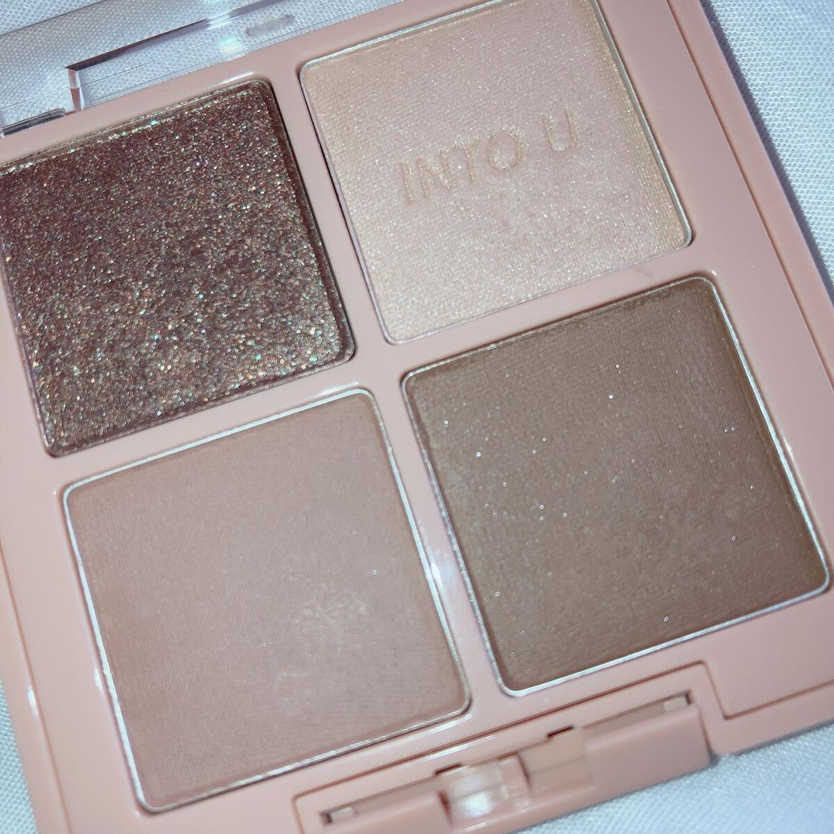 テイスティングライフアイシャドウパレット/INTO U/アイシャドウパレットを使ったクチコミ(5枚目)