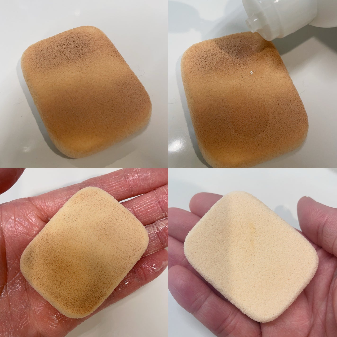 スポンジクリーナーN 198 (L)/SHISEIDO/その他化粧小物を使ったクチコミ(3枚目)