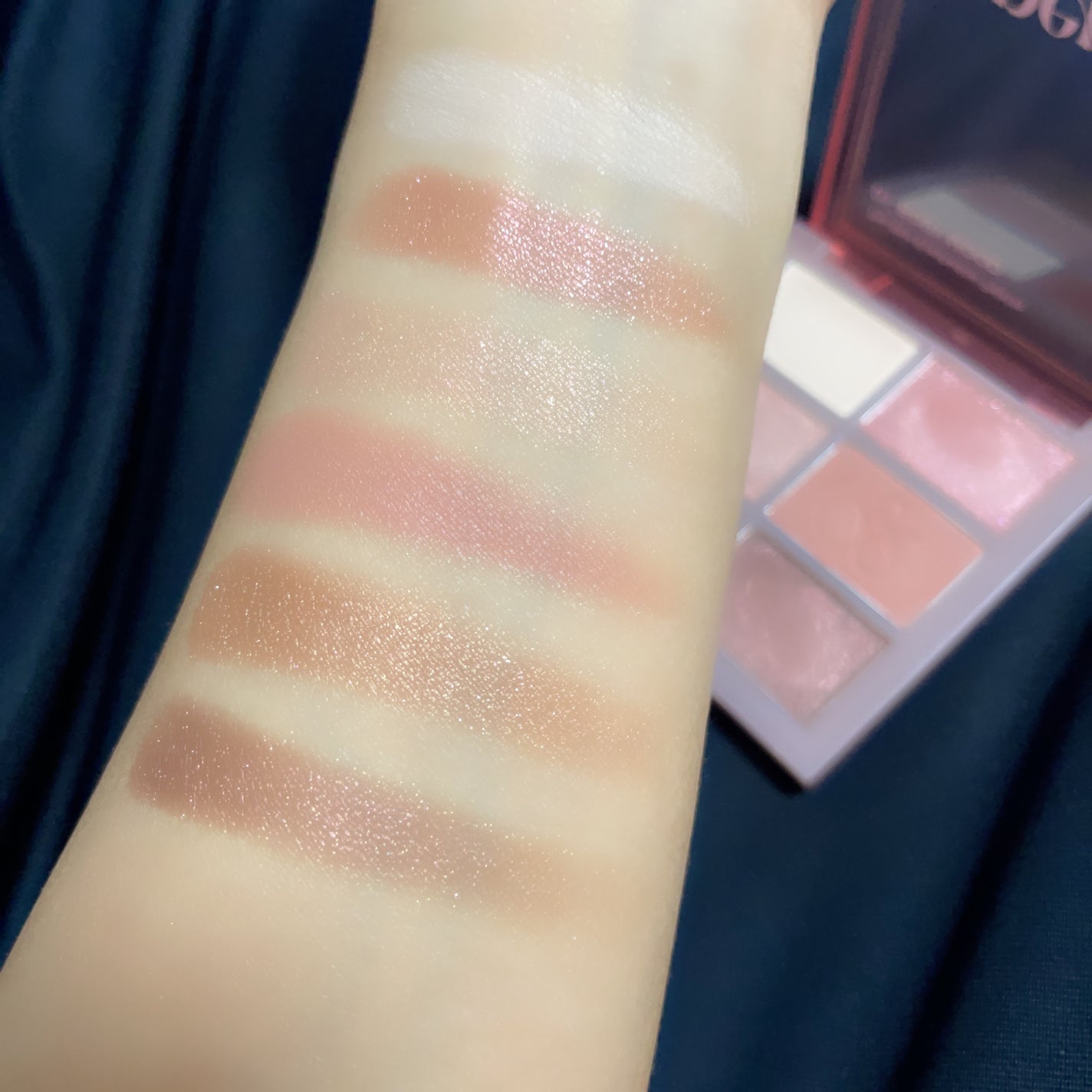 ザ スキン アイシャドウ パレット/perse/アイシャドウパレットを使ったクチコミ(9枚目)