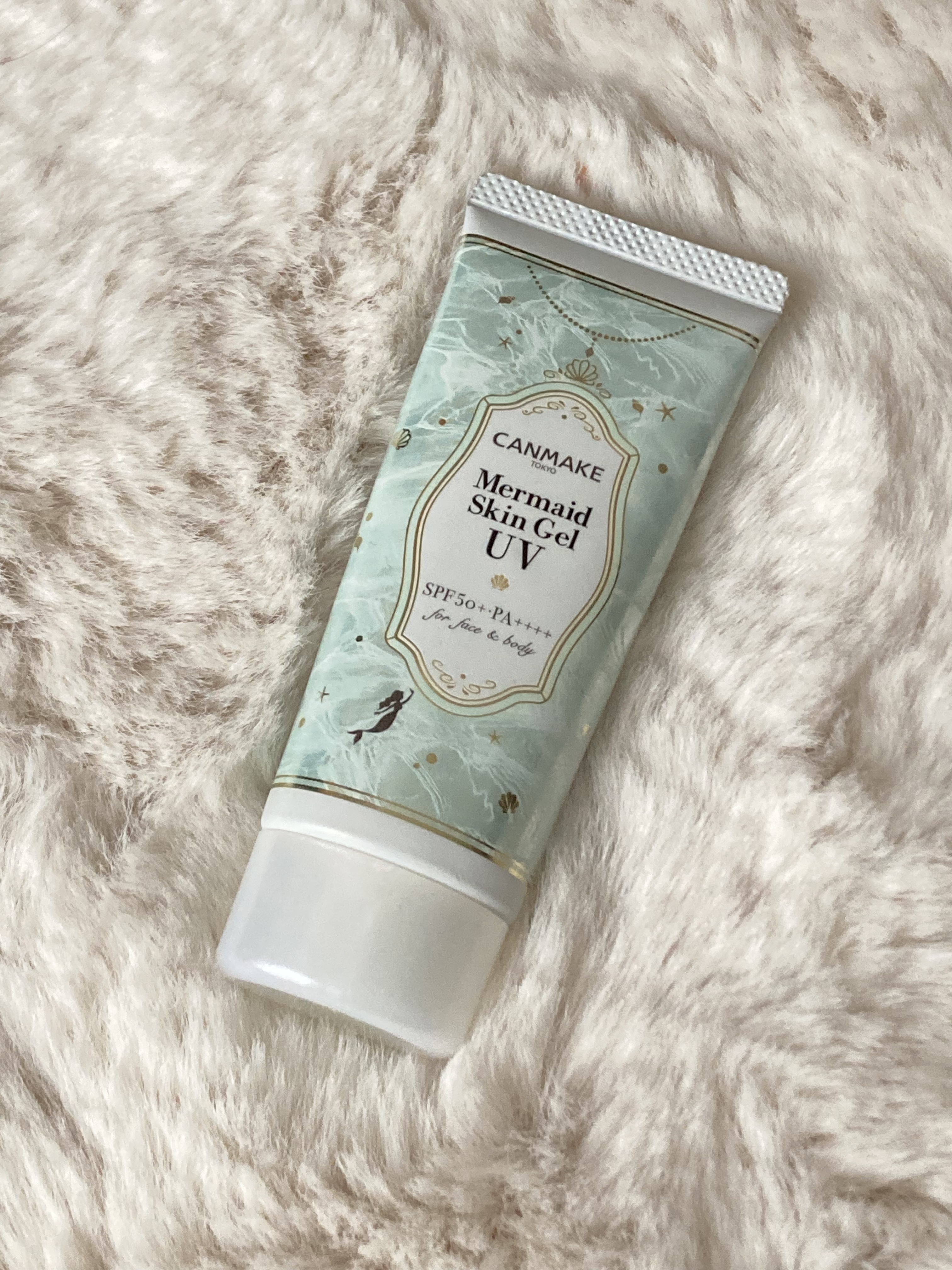 マーメイドスキンジェルUV/キャンメイク/日焼け止めジェルを使ったクチコミ（1枚目）