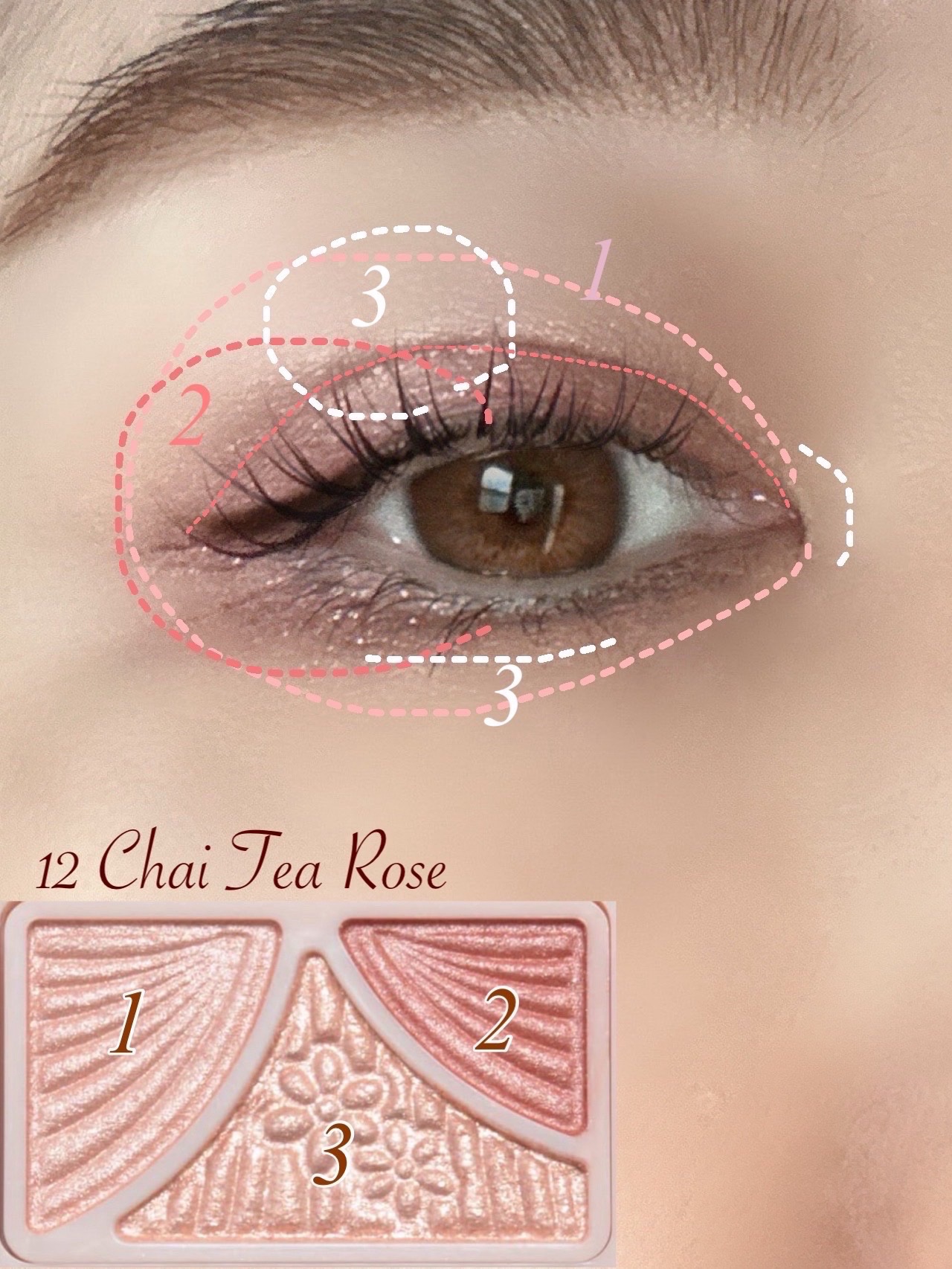 ジューシーピュアアイズ/キャンメイク/アイシャドウパレットを使ったクチコミ（2枚目）