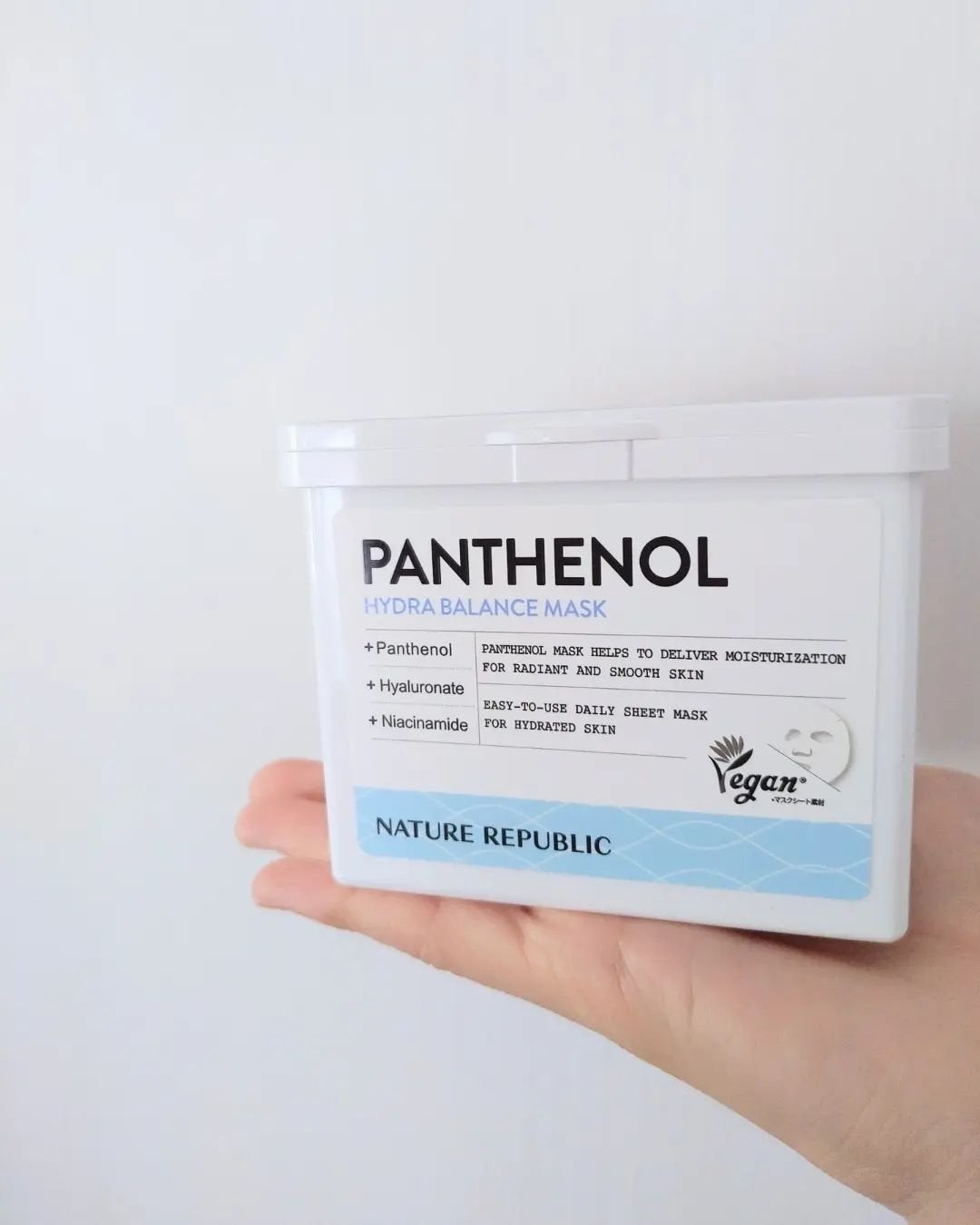 キューブマスク パンテノール/ネイチャーリパブリック/シートマスク・パックを使ったクチコミ(4枚目)