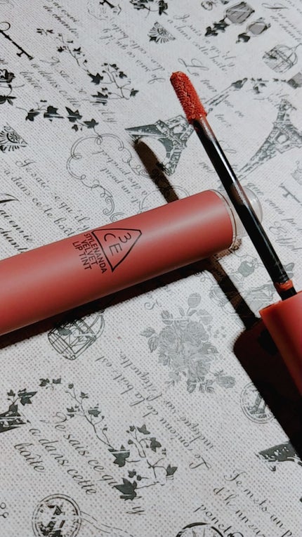 3CE ベルベット リップティント/3CE/リップティントを使ったクチコミ(2枚目)