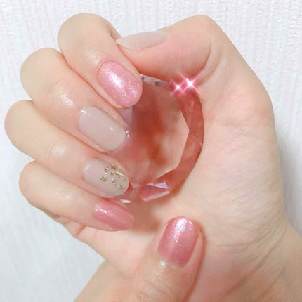 マイメロ ネイル/DAISO/マニキュアを使ったクチコミ(1枚目)