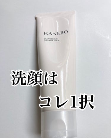 カネボウ リフレッシング クリーミィ ウォッシュ/KANEBO/洗顔フォームを使ったクチコミ（1枚目）