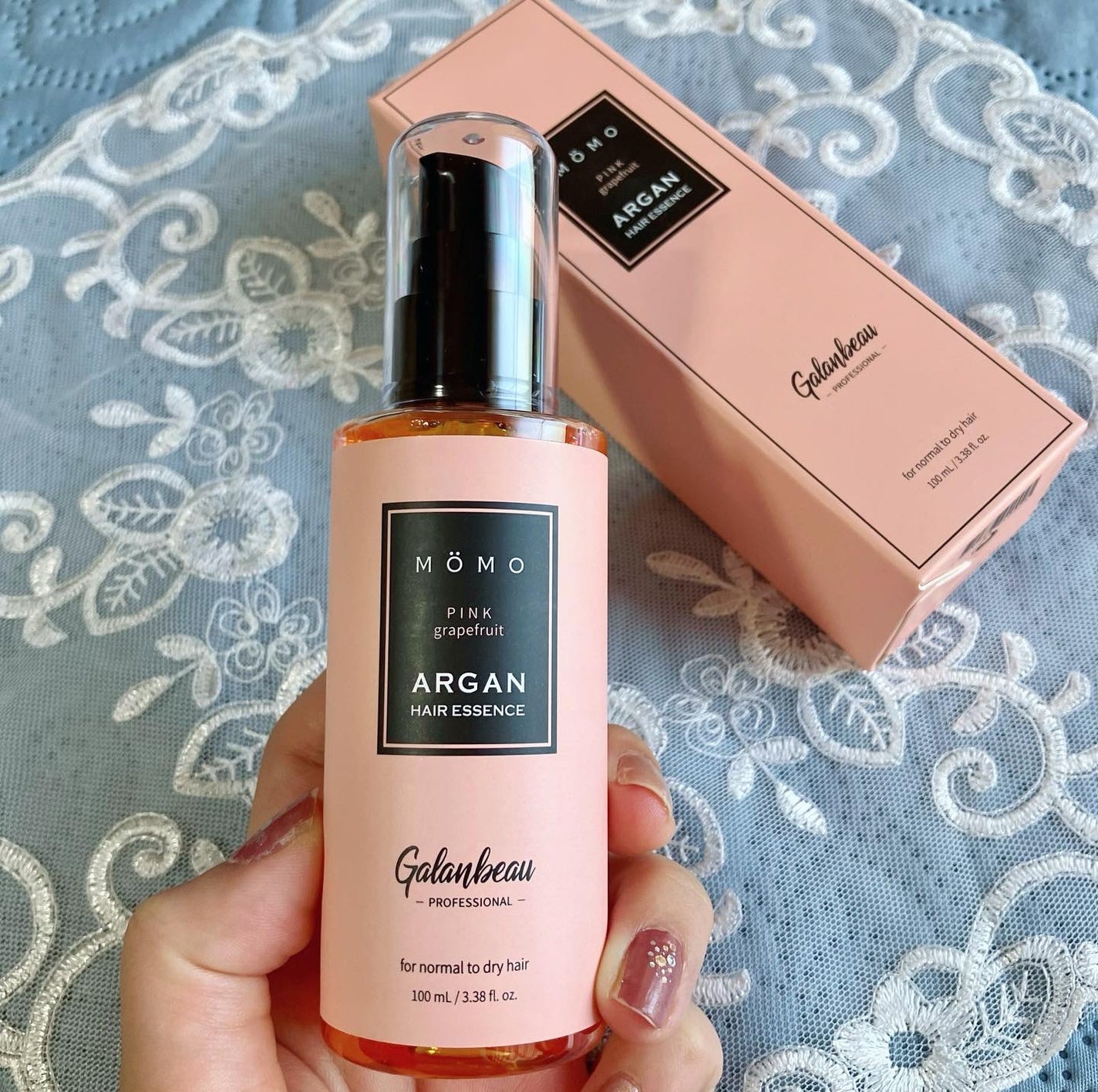 モモアルガンヘアエッセンス/ガランビュー/ヘアオイルを使ったクチコミ(2枚目)