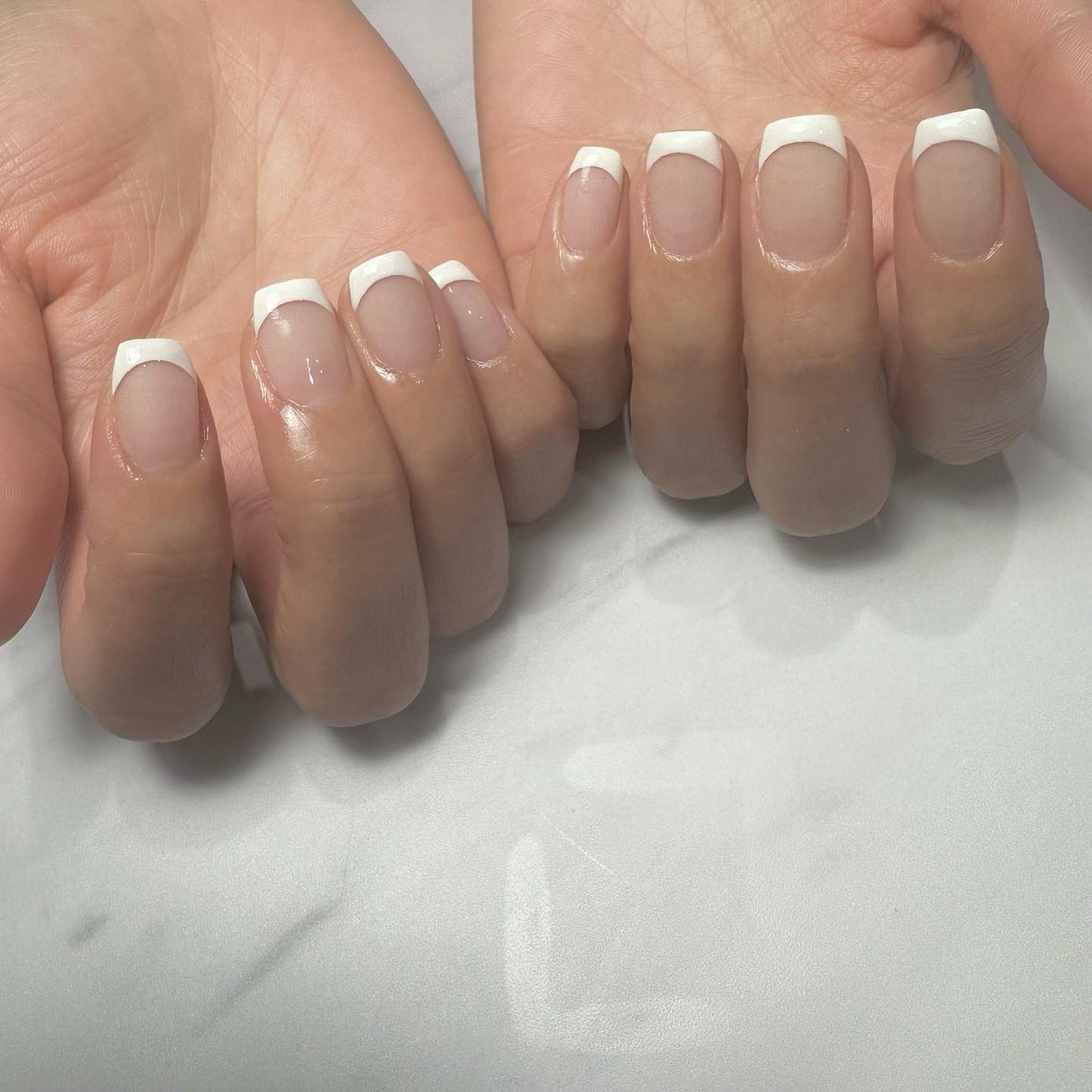 kanna on LIPS 「・・・𝕎𝕙𝕚𝕥𝕖𝕗𝕣𝕖𝕟𝕔𝕙🤍🎧🕊𓈒𓂂𓏸王道白フレンチ🤍✨シ..」(2枚目)